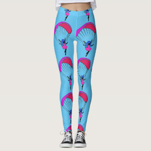 leggings met kleurrijke paraglidepixel