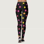 Leggings met kleurrijke polka-stippen (Achterkant)