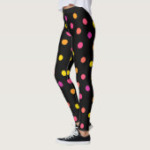 Leggings met kleurrijke polka-stippen (Links)