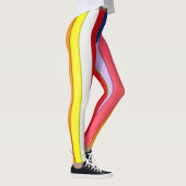Leggings met kleurrijke strepen