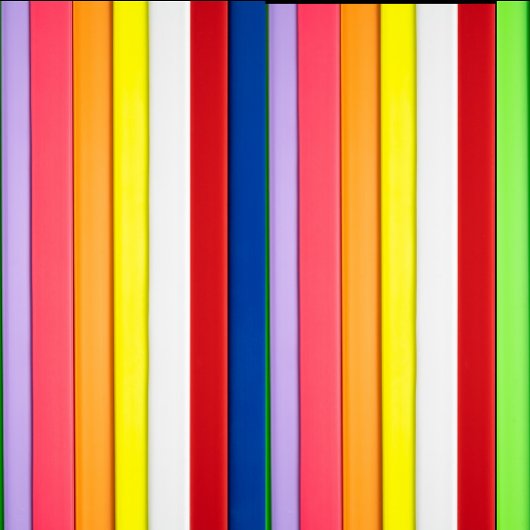 Leggings met kleurrijke strepen