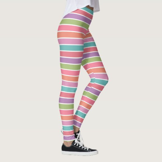Leggings met kleurrijke strepen (Rechts)