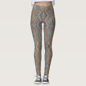 Leggings met kruidengrijs (Voorkant)