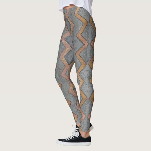 Leggings met kruidengrijs (Links)