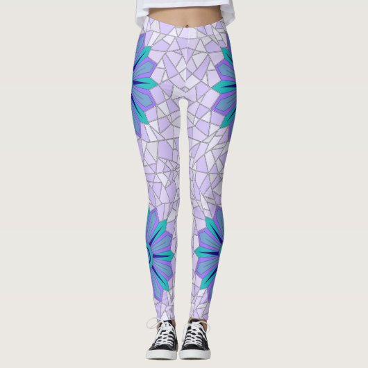 Leggings met kunst (Voorkant)