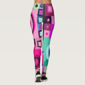 Leggings met leuke casual kunst (Achterkant)