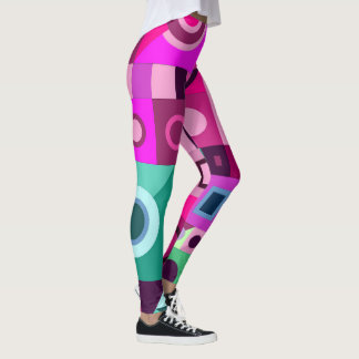 Leggings met leuke casual kunst
