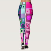 Leggings met leuke casual kunst (Achterkant)