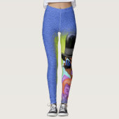 Leggings met levendige kleuren (Voorkant)