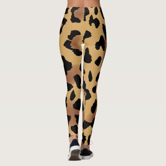 Leggings met luipaardpatroon (Achterkant)