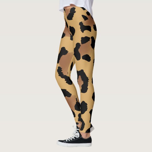 Leggings met luipaardpatroon (Links)