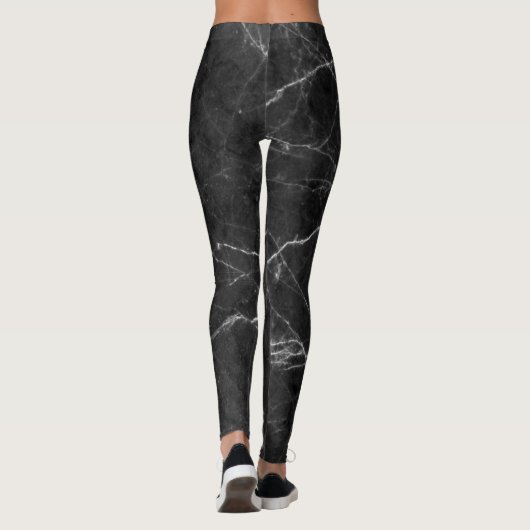 Leggings met marmerstijl (Achterkant)