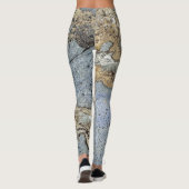 Leggings met marmerstijl (Achterkant)
