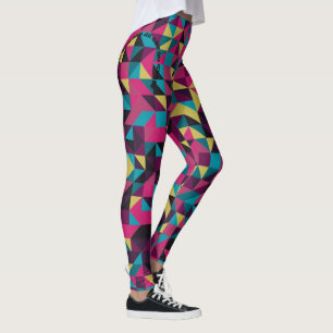 Leggings met meerdere kleuren voor yoga