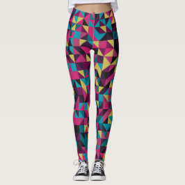 Leggings met meerdere kleuren voor yoga