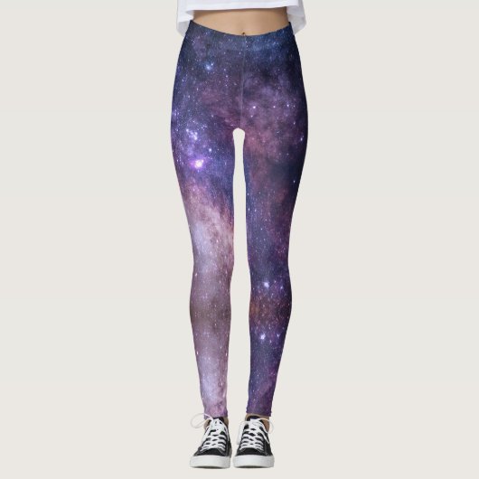 Leggings met melkwegstelsel (Voorkant)