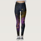 Leggings met melkwegstelsel (Voorkant)