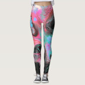 Leggings met melkwegstelsel (Voorkant)