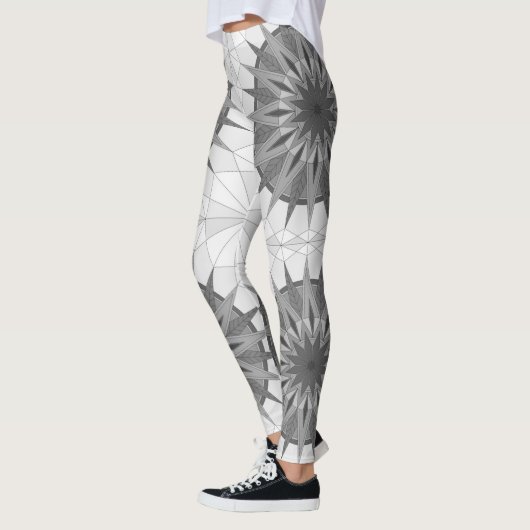 Leggings met mooie kunst (Links)