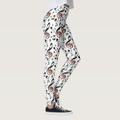 Leggings met muzieknoten als thema (Rechts)