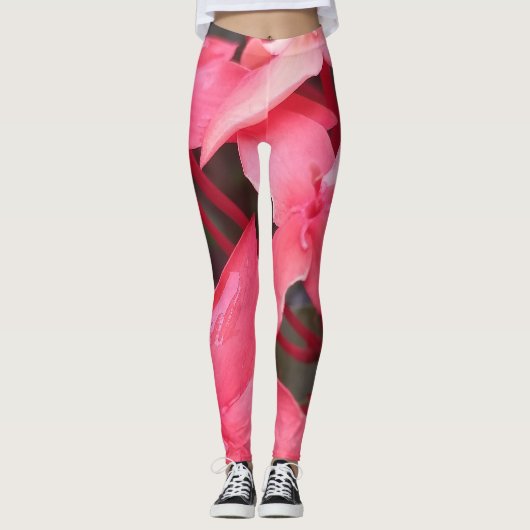 Leggings met natuur kunst (Voorkant)