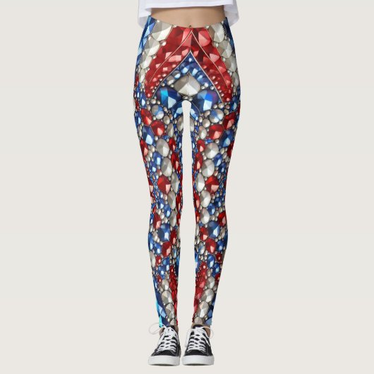 Leggings met Nederlands Kleuren ontwerp (Voorkant)