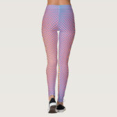 Leggings met parel koolstofvezel patroon 2 (Achterkant)
