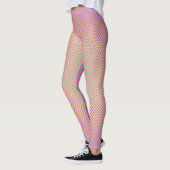 Leggings met parel koolstofvezel patroon 2 (Links)