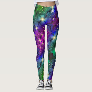 Leggings met patroon - Witte B&B Logo