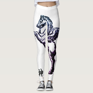 Leggings MET PEGASUS MET KANJI VOOR GOD