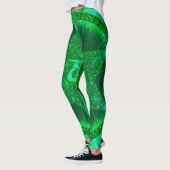 Leggings met Prachtige Groene Mandala (Links)