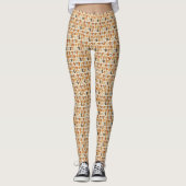 Leggings met puppypatroon (Voorkant)