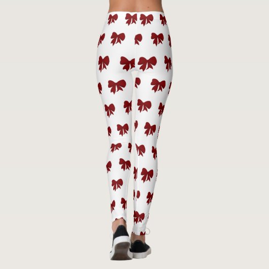 Leggings met rode bogen (Achterkant)