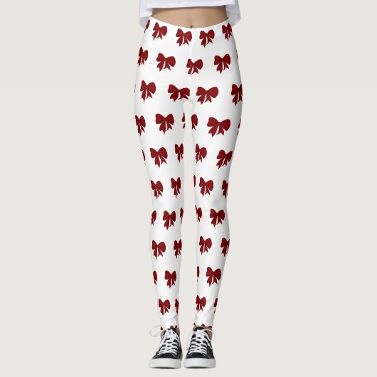 Leggings met rode bogen (Voorkant)