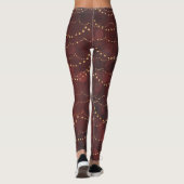 Leggings met rode feestdagen (Achterkant)