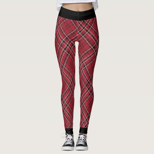 Leggings met rode spelden (Voorkant)