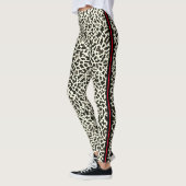 Leggings met rode streep (Links)