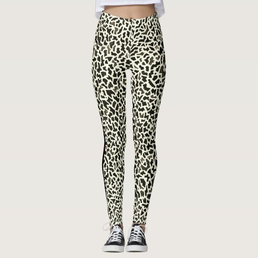 Leggings met rode streep (Voorkant)