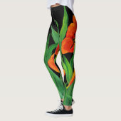 Leggings met rode tulpen (Links)
