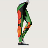 Leggings met rode tulpen (Rechts)
