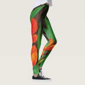 Leggings met rode tulpen (Rechts)
