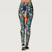 Leggings met rode vos (Achterkant)