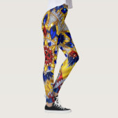Leggings met Roemeens Kleuren ontwerp (Rechts)