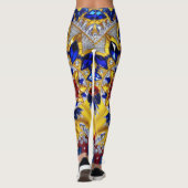 Leggings met Roemeens Kleuren ontwerp (Achterkant)