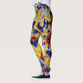 Leggings met Roemeens Kleuren ontwerp (Links)
