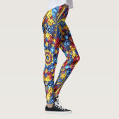 Leggings met Roemeens Kleuren ontwerp (Rechts)