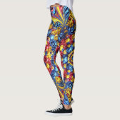 Leggings met Roemeens Kleuren ontwerp (Links)
