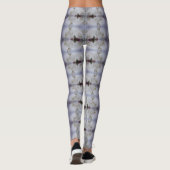 Leggings met rokerlavender (Achterkant)