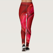 Leggings met Royal Red Mandala - Klaar voor Rock! (Achterkant)