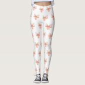 Leggings met roze hengel (Voorkant)